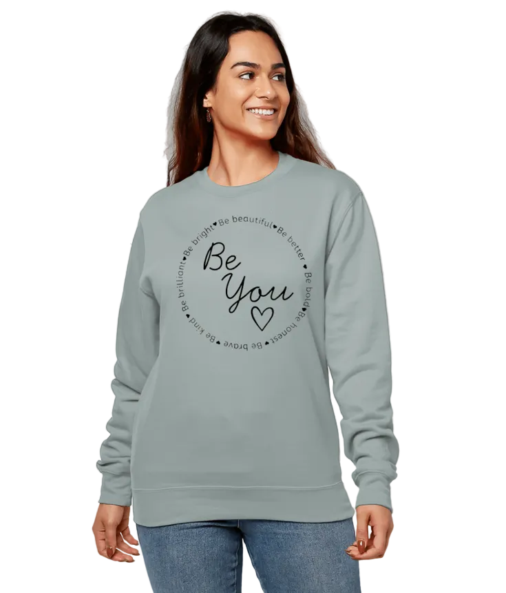 Be You logo sweatshirt - Black print